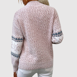 Nora – Elegantní svetr s nordickými vzory