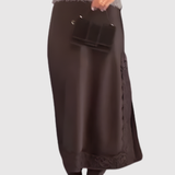 Natálie - Stylová dlouhá sukně s krajkovými detaily