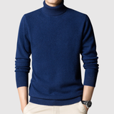 Daniel - Stylový pánský svetr s vysokým límcem