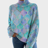 Dalila - Umělecký pletený svetr s jedinečným designem