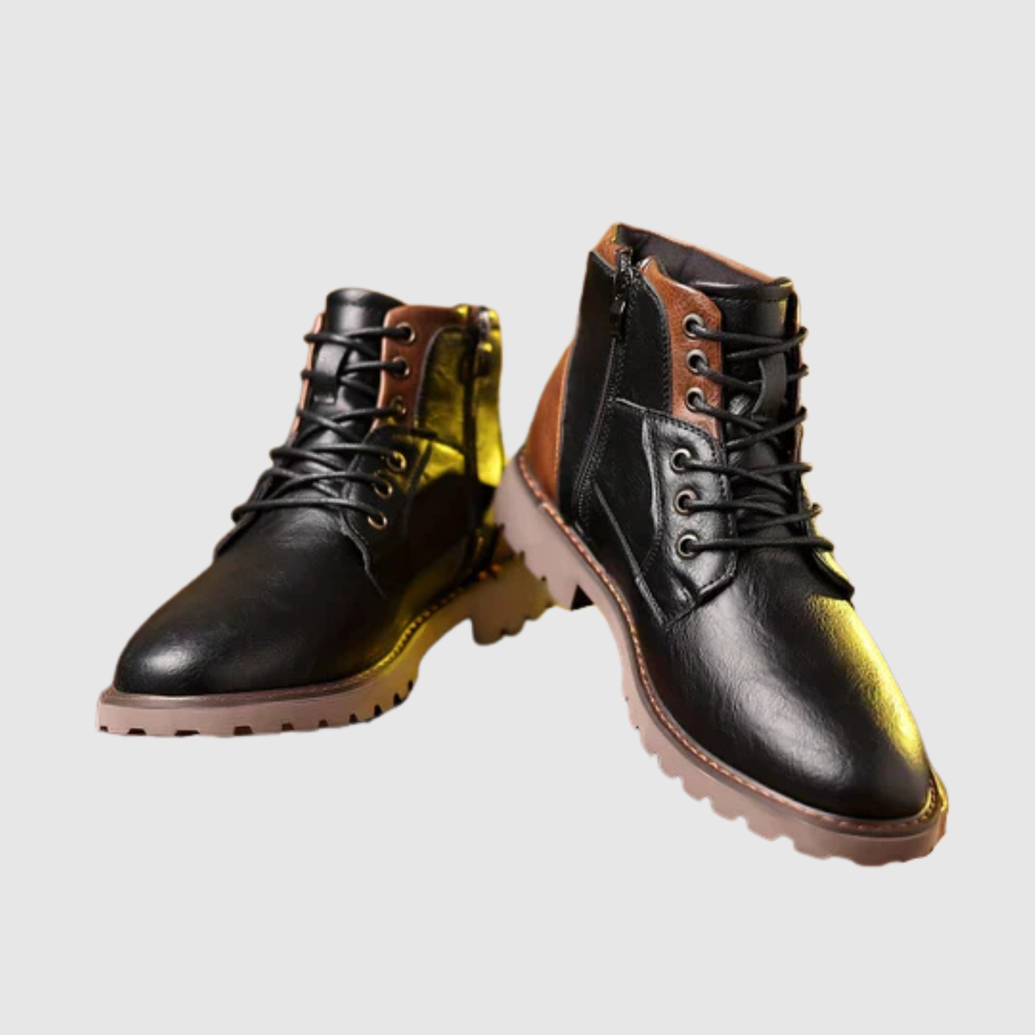 Oskar – Tradiční Kožené Boty s Gumovou Podešví