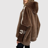 Jelena – Elegantní kabát s kapucí a moderními detaily