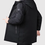 Marek – Dlouhá zimní bunda s elegantním minimalistickým stylem