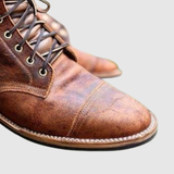 Oskar – Retro Styl Klasické Kožené Boty