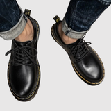 Viktor – Klasické kožené boty s robustní podrážkou