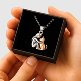 Amélie – Náhrdelník s kočičím přívěskem