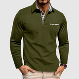 Adrian – Sportovní elegantní košile s límcem a zipem