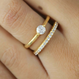 Valérie – Zlatý prsten s krystalovým třpytem