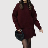 Natálie - Stylový dámský set s bundou a sukní