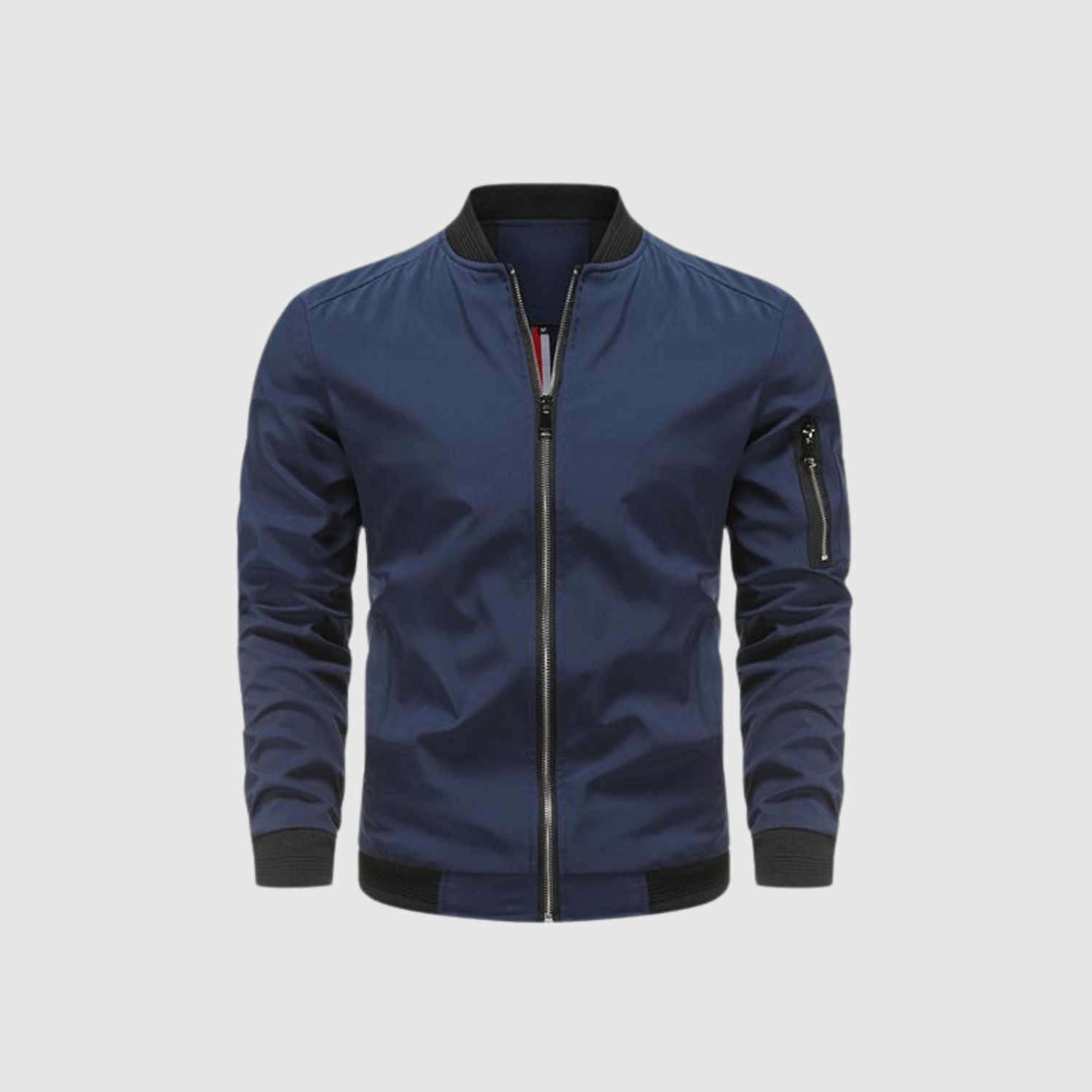 Šimon – Pánská bunda s zipem v sportovně-elegantním stylu