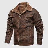 Dorian – Teplá zimní bunda s huňatým límcem v retro stylu