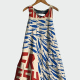 Sukně s potiskem sardinek