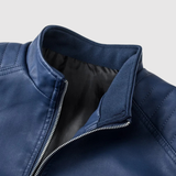 Dorian – Stylová kožená bunda s minimalistickým designem