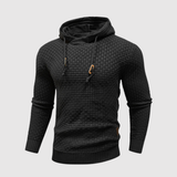 Daniel – Pánský pletený svetr s kapucí a stahovacími šňůrkami