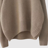 Nora – Hřejivý zimní svetr s vysokým límcem