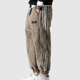 Denis - Pohodlné pánské jogger kalhoty se stylovými bočními pruhy