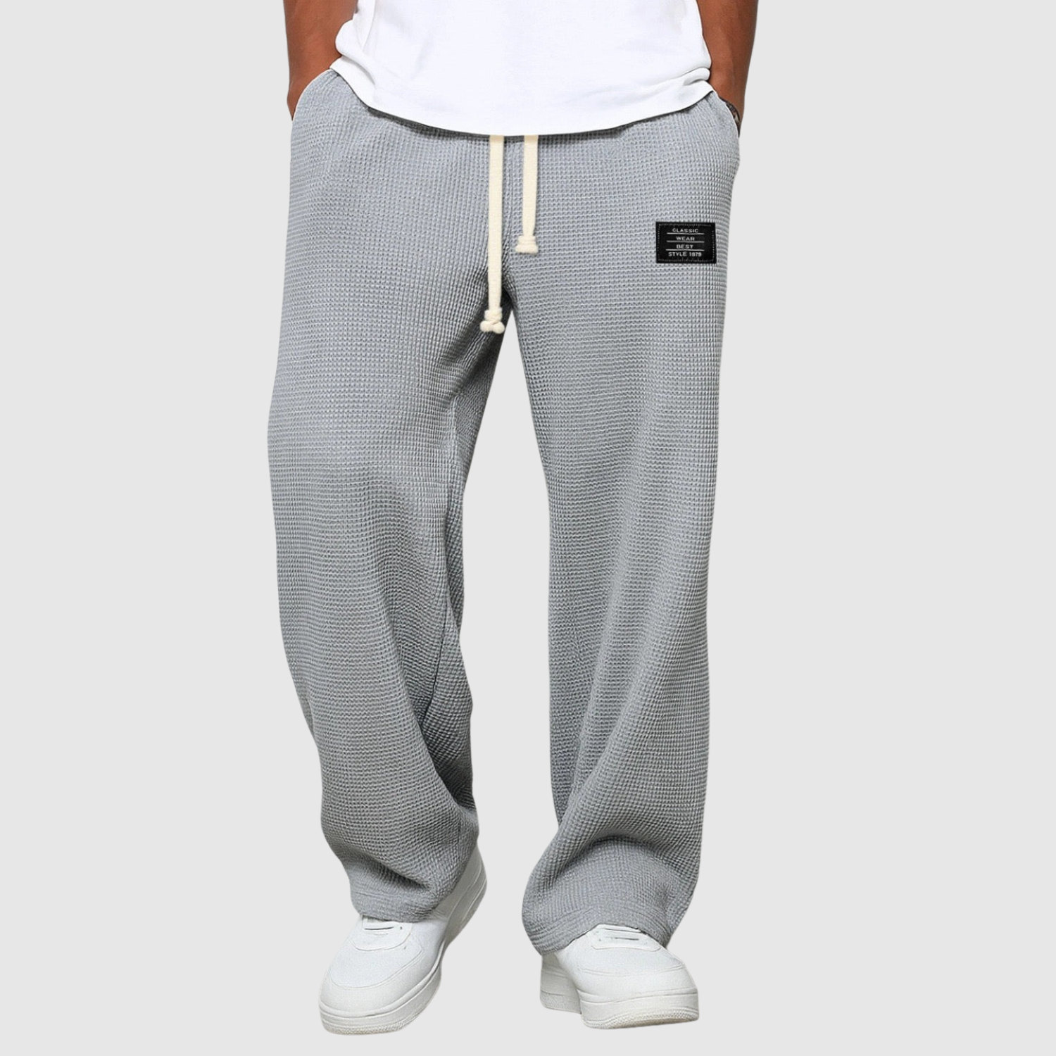 Denis - Pánské široké kalhoty na každodenní nošení