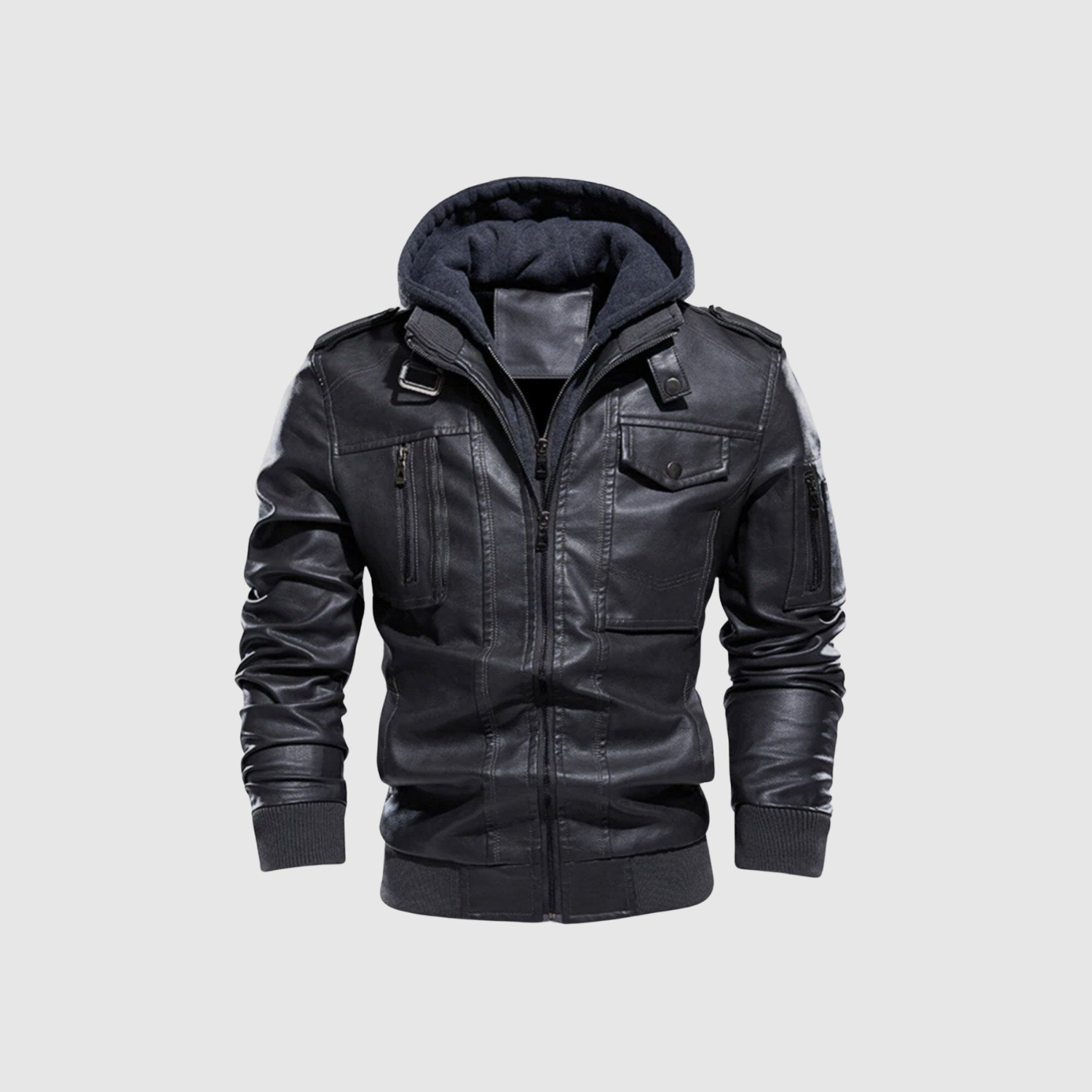 Marek – Pánská bunda z ekologické kůže s odnímatelnou kapucí" 

Rewritten: "Marek – Pánská ekologická kožená bunda s odnímatelnou kapucí