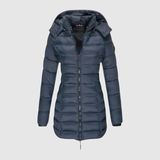 Jelena – Lehká péřová bunda s kapucí