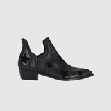 Teodora - Kožené boty s hvězdným vzorem