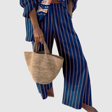 Natálie – Plážové šaty s předním vázáním