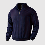 Daniel – Klasický svetr s polovičním zipem