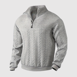 Daniel – Klasický svetr s polovičním zipem