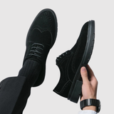 Viktor – Klasické pánské velurové boty s moderní podrážkou