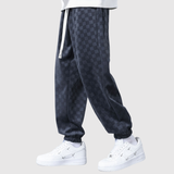 Denis – Kostkované Joggingové Kalhoty