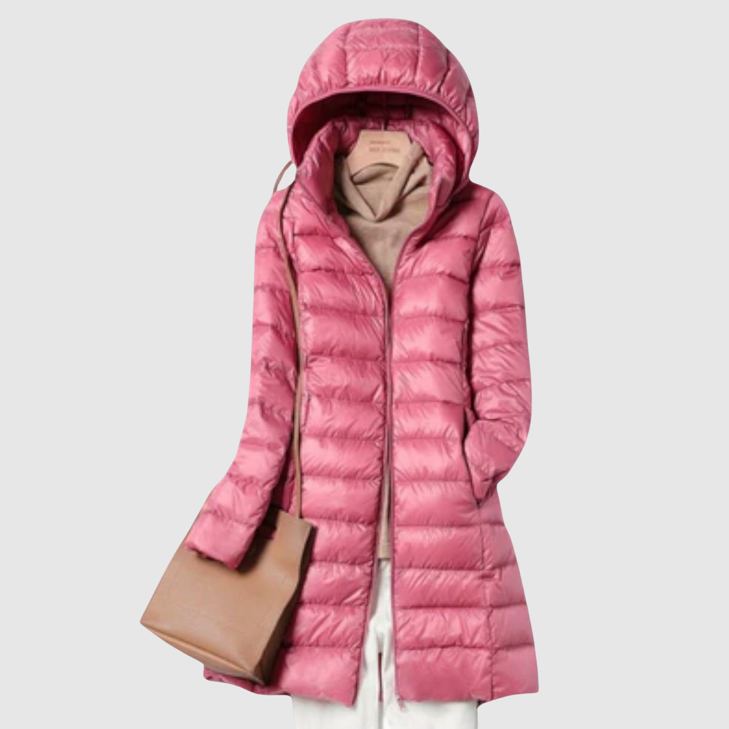 Jelena – Zimní bunda s hřejivou huňatou kapucí