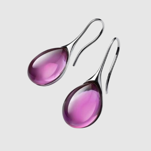 Elisa – Náušnice s krystalovými kapkami