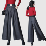 Mira – Vysoké pasové široké kalhoty