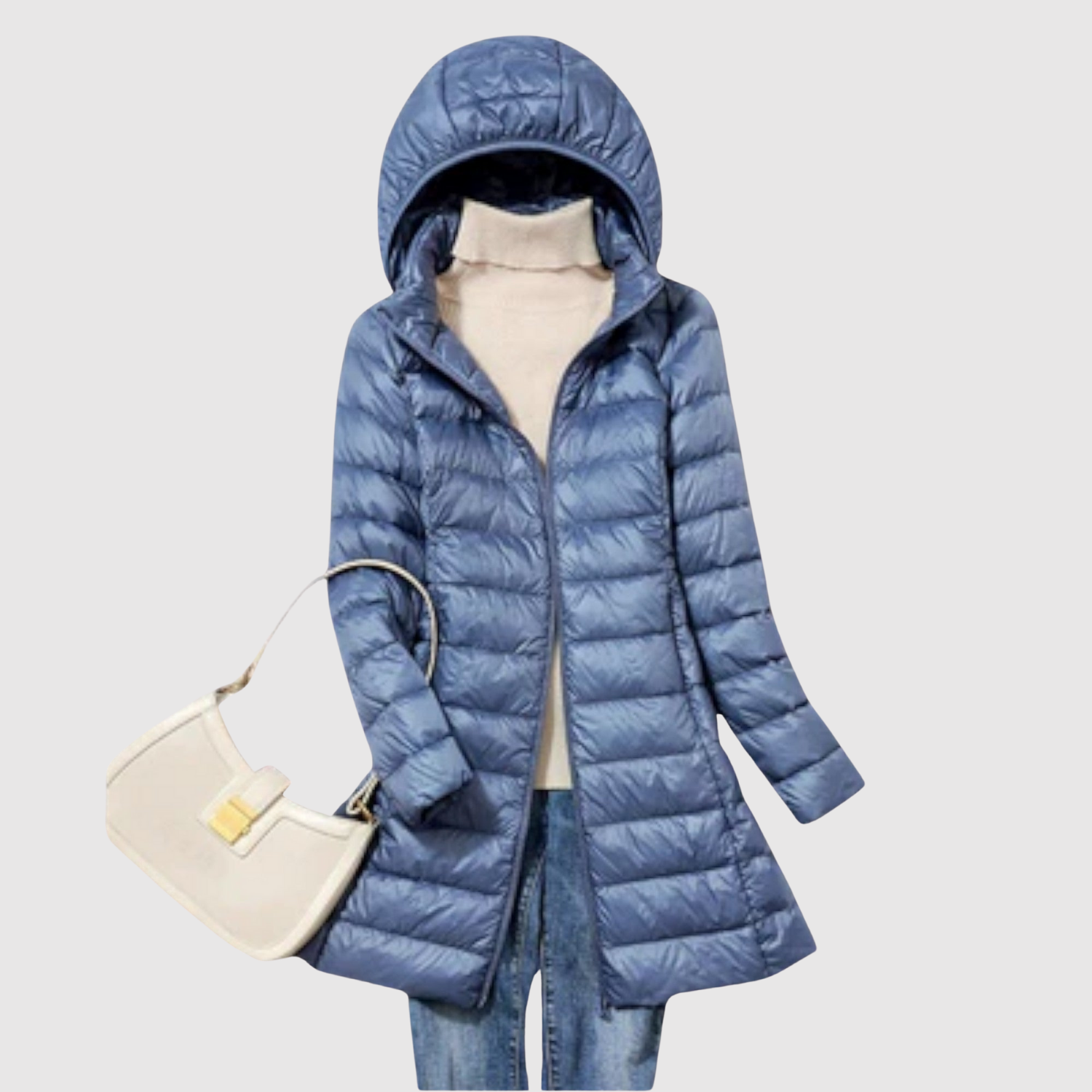 Jelena – Zimní bunda s hřejivou huňatou kapucí