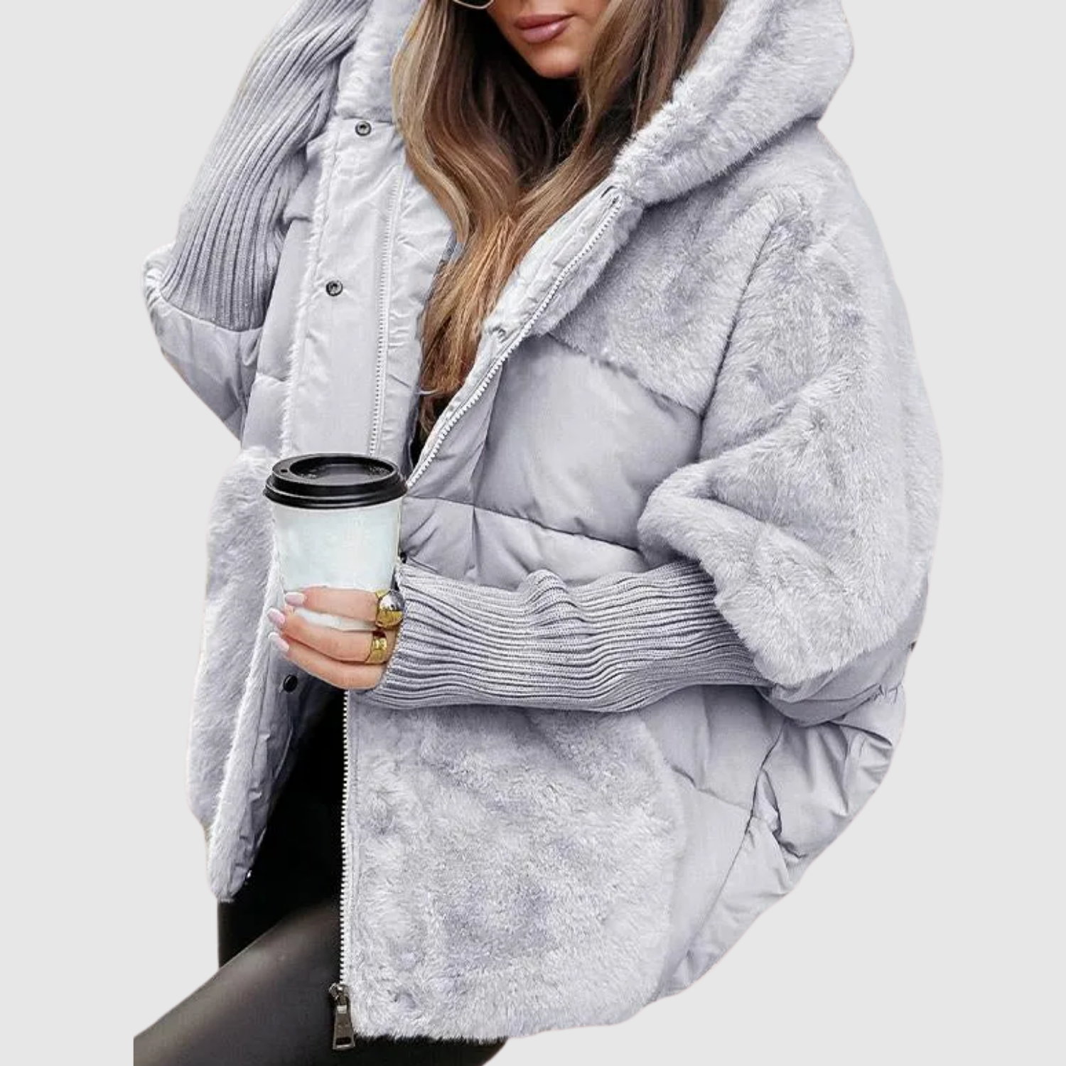 "Jelena – Krátká teddy bunda s objemem" can be rewritten as "Jelena – Krátká objemná teddy bunda".