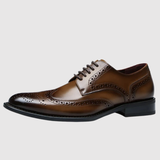 Viktor – Klasické pánské Oxfordky s vyšívanými detaily