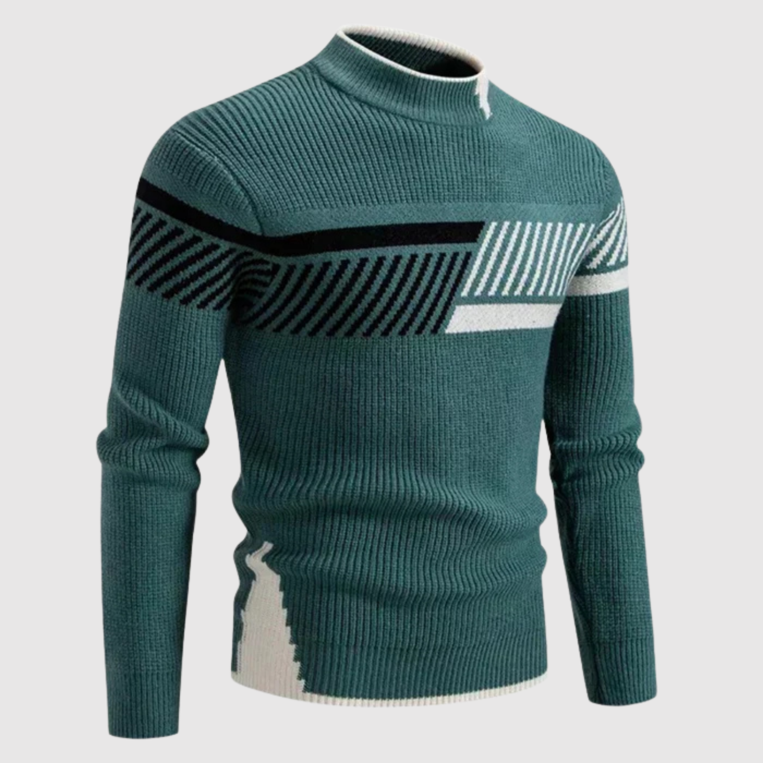 Daniel – Moderní geometrická blůza s trendy střihem