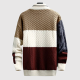 Daniel – Svetr s mozaikovým designem v blokovém stylu