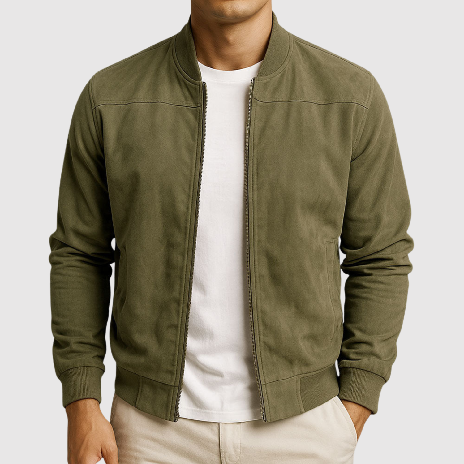 Šimon - Velurový podzimní sweatshirt