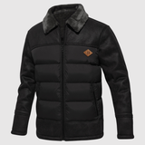 Dorian – Zimní sako s péřovým límcem a zateplením