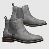 Oskar - Stylové podzimní boty s elastickými bočními panely