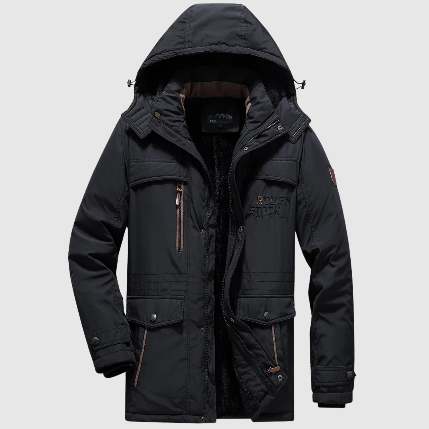 Marek – Zimní bunda s péřovou podšívkou a kapucí