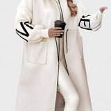 Růžový elegantní kardigan s kapucí