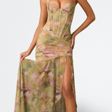 ISAMARA | Korzetové Dlouhé Šaty