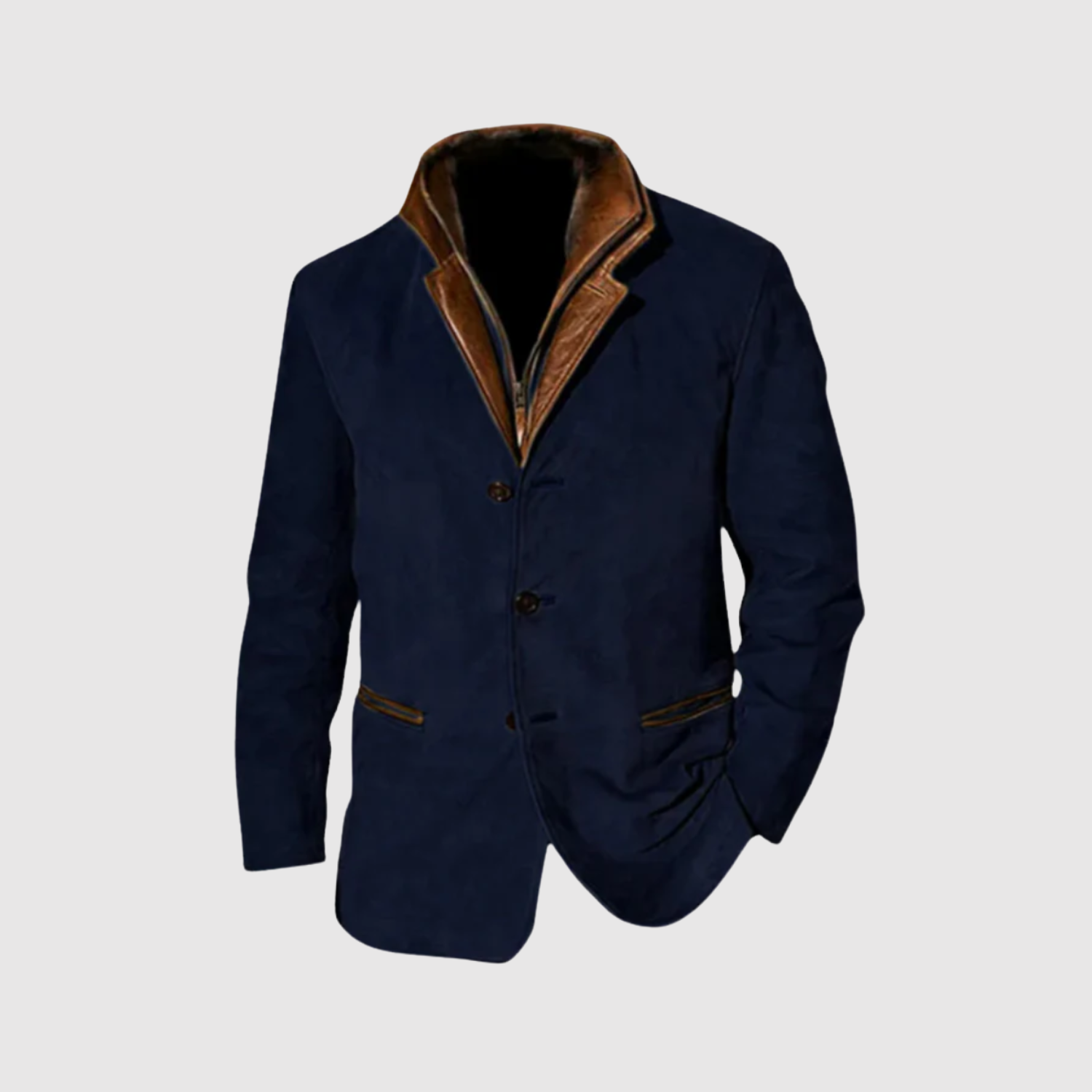 Šimon – Elegantní prošívaná bunda s límcem