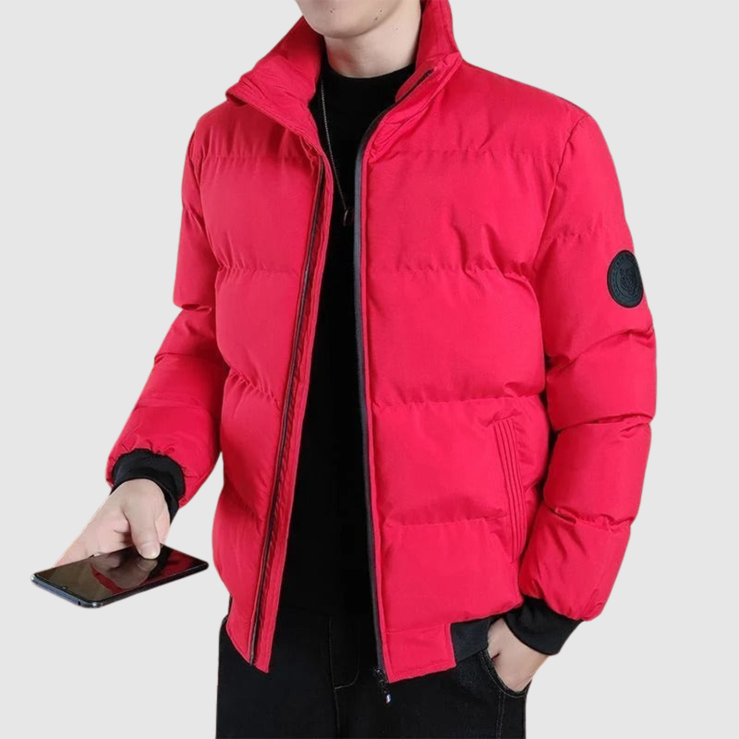 Marek – Zimní bunda s podšívkou na každodenní nošení