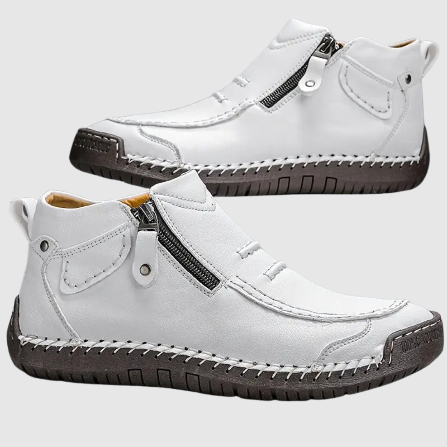 Oskar - Komfortní pánské boty se zipem