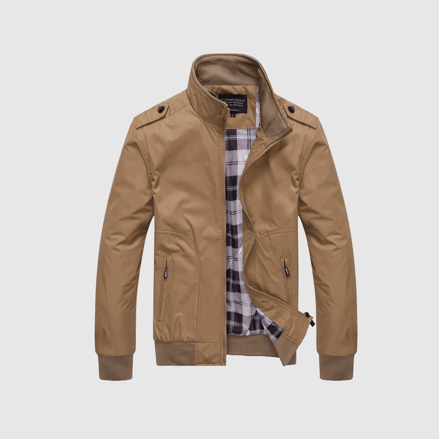 Marek – Stylová pánská bunda s zipem a komfortní podšívkou