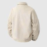 Šimon – Teplý kabát z vlněné látky