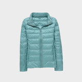 Ela - Nová lehká bunda s kachními peřím" can be rewritten as:

"Ela - Nová ultralehká bunda s kachními peřím