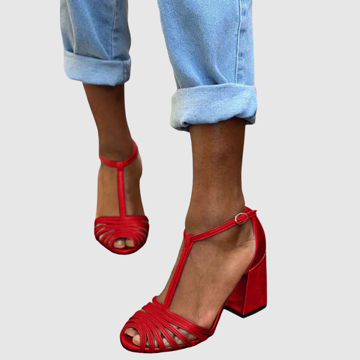 Teodora - Elegantní T-páskové sandály